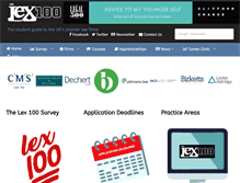 Tablet Screenshot of lex100.com